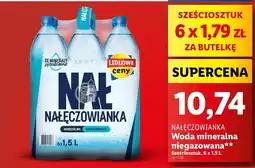 Lidl Woda niegazowana Nałęczowianka oferta
