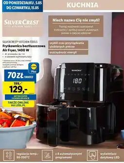 Lidl Frytkownica beztłuszczowa 1400w Silvercrest oferta