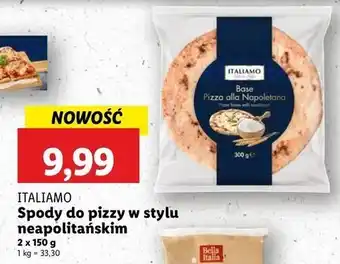 Lidl Spody do pizzy w stylu neapolitańskim Italiamo oferta