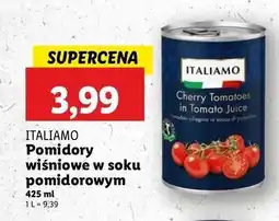 Lidl Pomidory krojone wiśniowe Italiamo oferta