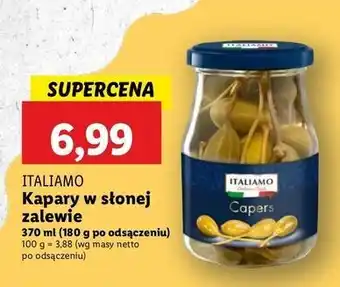 Lidl Kapary w słonej zalewie Italiamo oferta