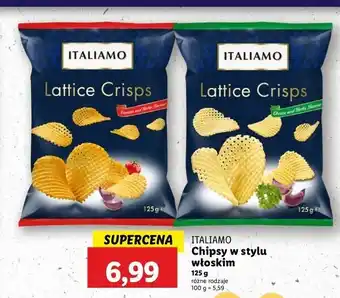Lidl Chipsy w stylu włoskim pesto verde Italiamo oferta