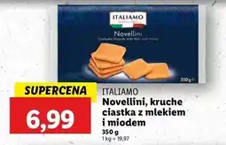 Lidl Ciastka śmietankowe z miodem Italiamo oferta