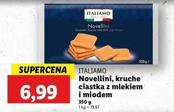 Lidl Ciastka śmietankowe z miodem Italiamo oferta