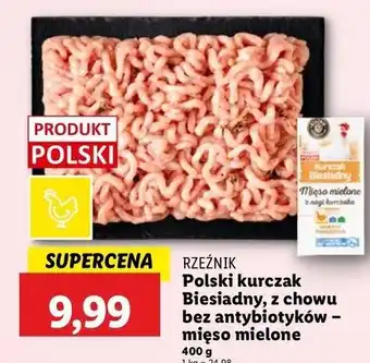 Lidl Mięso mielone z kurczaka Rzeźnik Codzienna Dostawa oferta