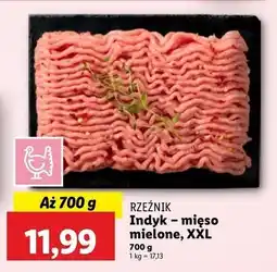Lidl Mięso mielone z indyka Rzeźnik Codzienna Dostawa oferta