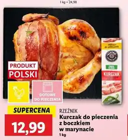 Lidl Kurczak z boczkiem w marynacie do pieczenia Rzeźnik Codzienna Dostawa oferta