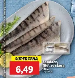 Lidl Sandacz filet ze skórą oferta