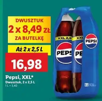 Lidl Napój Pepsi oferta