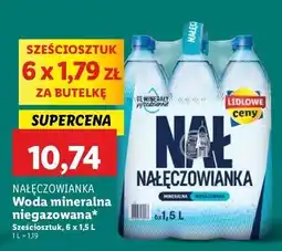 Lidl Woda niegazowana Nałęczowianka oferta