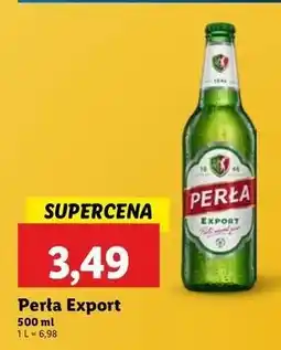 Lidl Piwo Perła Export oferta