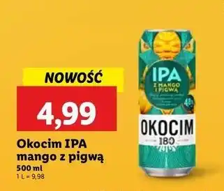 Lidl Piwo Okocim Ipa Mango Z Pigwą oferta