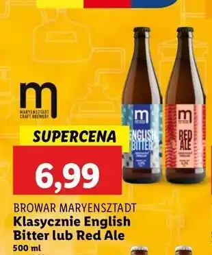Lidl Piwo Maryensztadt English Bitter oferta