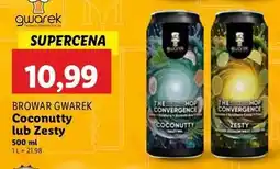 Lidl Piwo coconutty Gwarek oferta