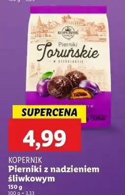 Lidl Pierniki serduszka toruńskie z nadzieniem śliwkowym Kopernik oferta
