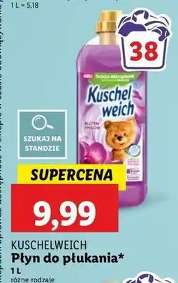 Lidl Płyn do płukania różowy Kuschelweich oferta