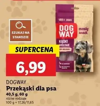 Lidl Kąski wołowe Dogway oferta