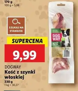 Lidl Kość z szynki włoskiej Dogway oferta