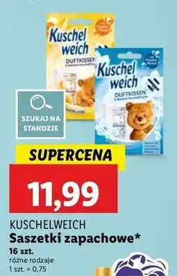 Lidl Saszetki zapachowe summer love Kuschelweich oferta