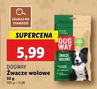 Lidl Żwacze wołowe Dogway oferta
