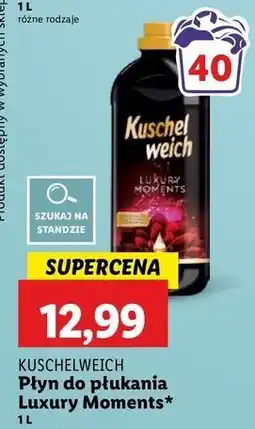 Lidl Płyn do płukania passion Kuschelweich Luxury Moments oferta