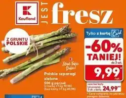 Kaufland Szparagi zielone K-Classic Stąd Takie Dobre! oferta