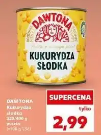 Kaufland Kukurydza słodka konserwowa Dawtona oferta