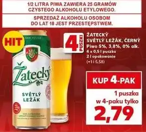 Kaufland Piwo Zatecky 0% oferta