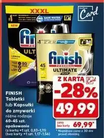 Kaufland Kapsułki do zmywarki Finish Ultimate Plus oferta