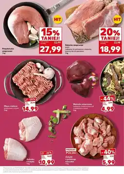 Kaufland Żeberka wieprzowe paski oferta