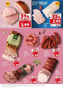 Kaufland Szynka staropolska Mazury Ełk oferta