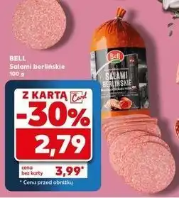 Kaufland Salami berlińskie Bell Polska oferta