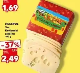 Kaufland Ser królewski z kolna Mlekpol oferta