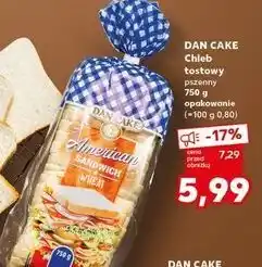 Kaufland Chleb tostowy american Dan Cake oferta