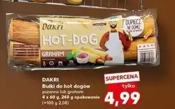 Kaufland Bułeczki hot-dog pszenne Dakri oferta