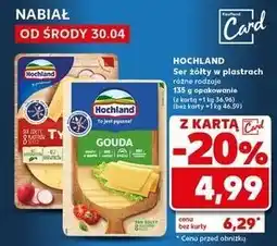 Kaufland Ser tylżycki plastry Hochland oferta