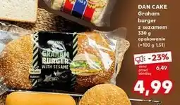 Kaufland Bułki graham burger Dan Cake oferta