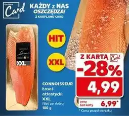 Kaufland Łosoś atlantycki xxl filet ze skórą Connoisseur oferta