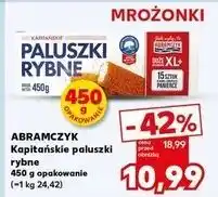 Kaufland Paluszki rybne kapitańskie Abramczyk oferta