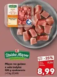 Kaufland Mięso na gulasz z indyka Stoisko Mięsne oferta