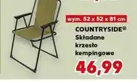Kaufland Krzesło kempingowe składane K-Classic Countryside oferta