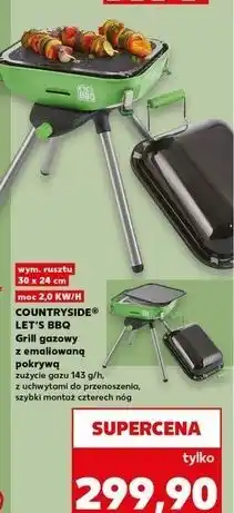 Kaufland Grill gazowy K-Classic Countryside oferta