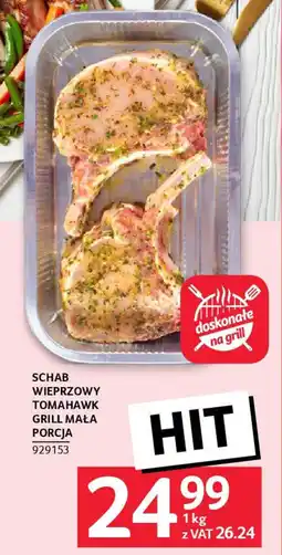 Selgros Schab wieprzowy tomahawk grill mała porcja oferta