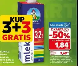 Kaufland Mleko 3.2% Łowickie oferta