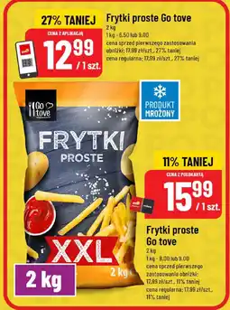 Polomarket Frytki proste Go tove 2kg oferta