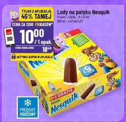 Polomarket Lody na patyku Nesquik Froneri oferta