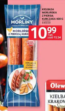 Selgros Kiełbasa morlińska z piersią kurczaka oferta