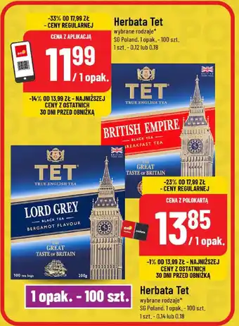 Polomarket Herbata Tet 100 szt oferta