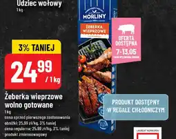 Polomarket Żeberka wieprzowe wolno gotowane Morliny oferta