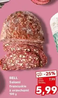 Kaufland Salami francuskie z orzechami Bell polska oferta